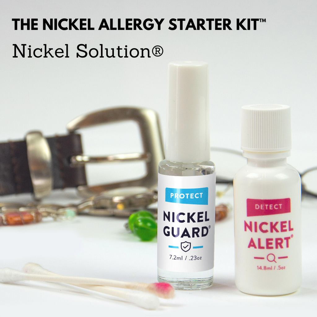 Nickel Solution - The Nickel Allergy Starter Kit includes Nickel Alert and Nickel Guard.