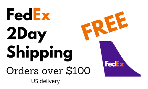 Free FedEx 2Day Shipping