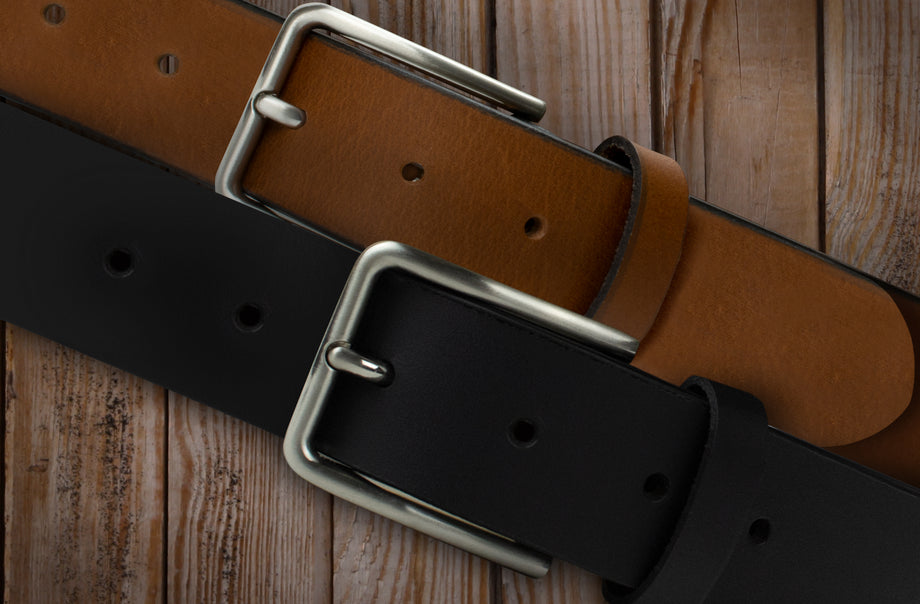 Men's Stitched Belt - Goodfellow & Co™ Black XL