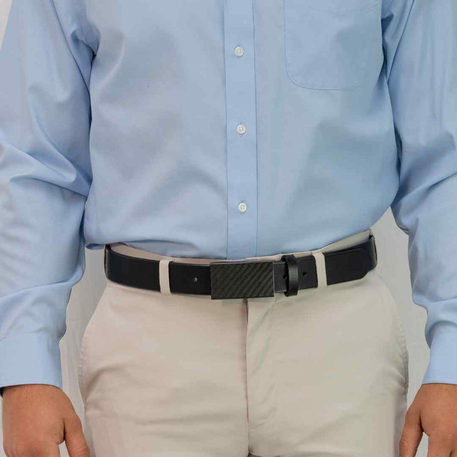 Black store dressy belt