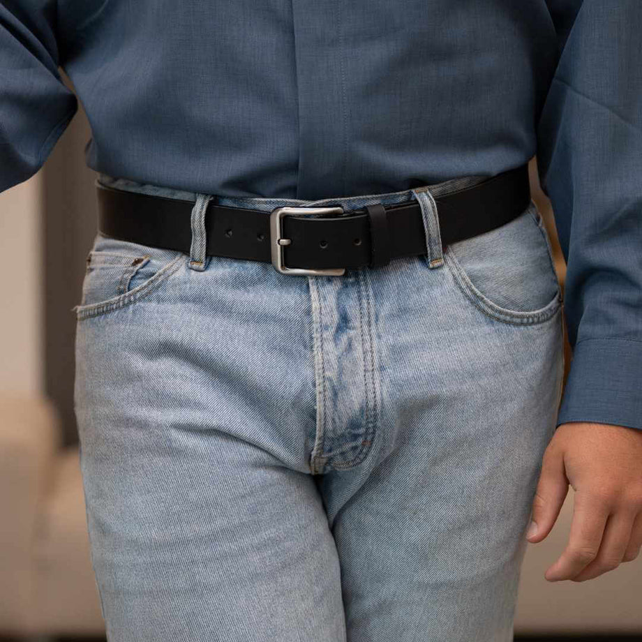 Smoky Mountain Black Belt | Nickel Free | USA Made | Real