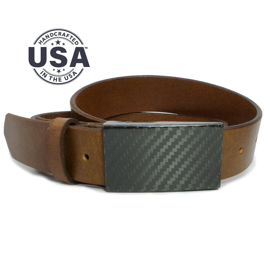 CF 2.0 Brown Belt by Nickel Smart® | handcrafted in the USA