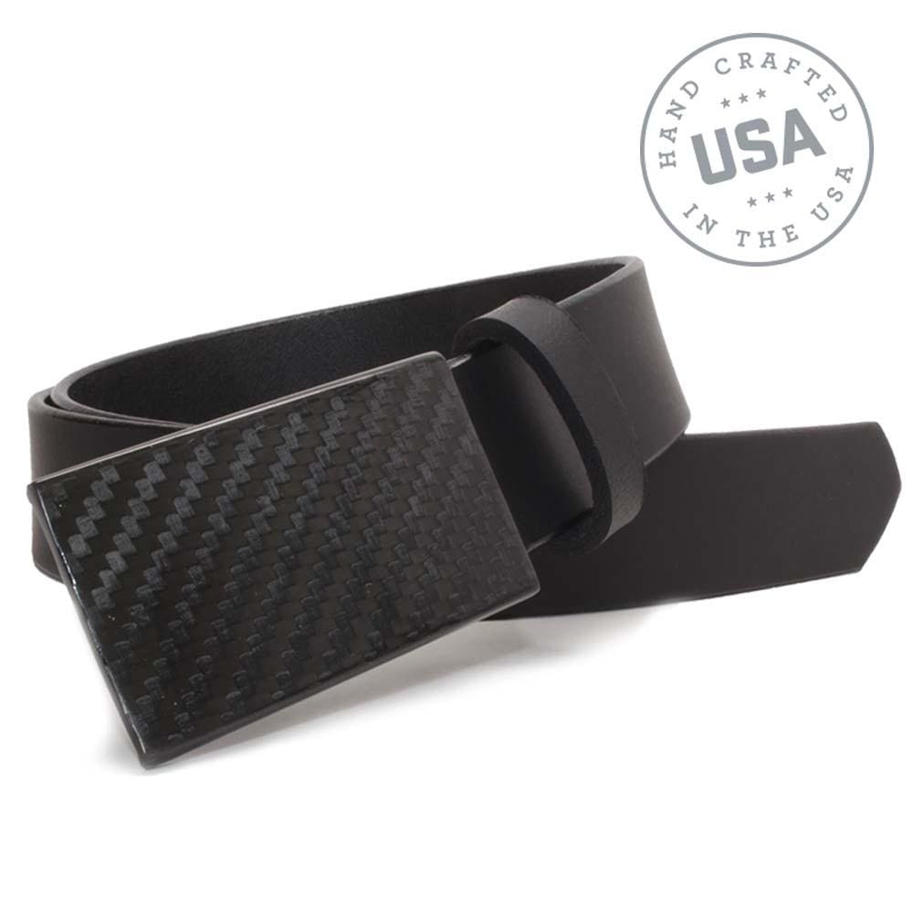 CF 2.0 Black Belt by Nickel Smart® | handcrafted in the USA