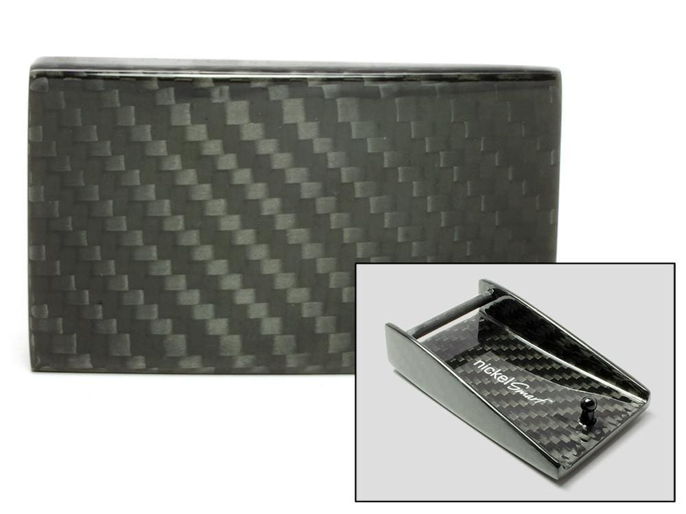 Carbon Fiber Hook Buckle front and back