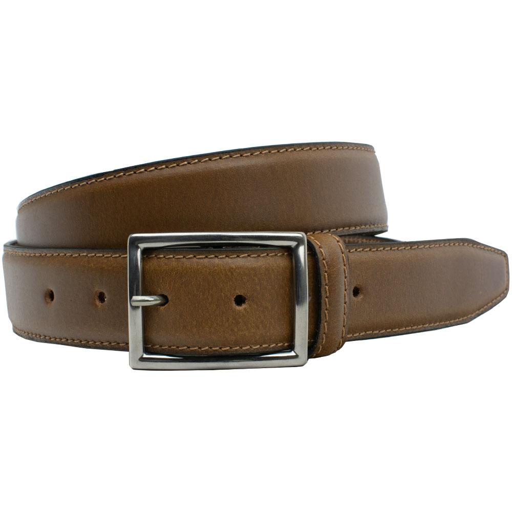 Entrepreneur Titanium Tan Leather Belt | Dress Belt | Genuine Leather Entrepreneur Titanium Tan Leather Belt | Dress Belt | Genuine Leather